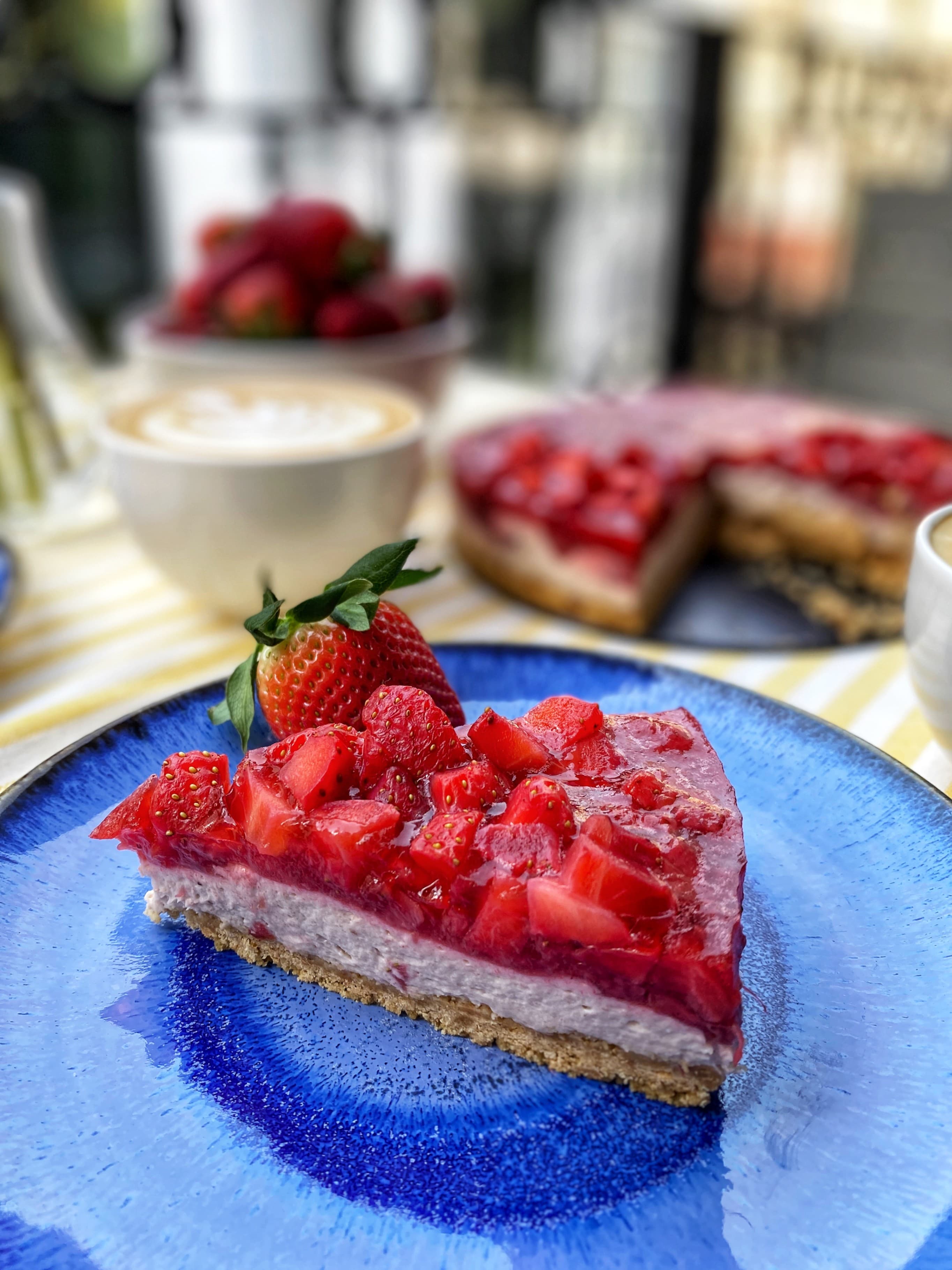 Strawberry Banana Cheesecake Recipe Image