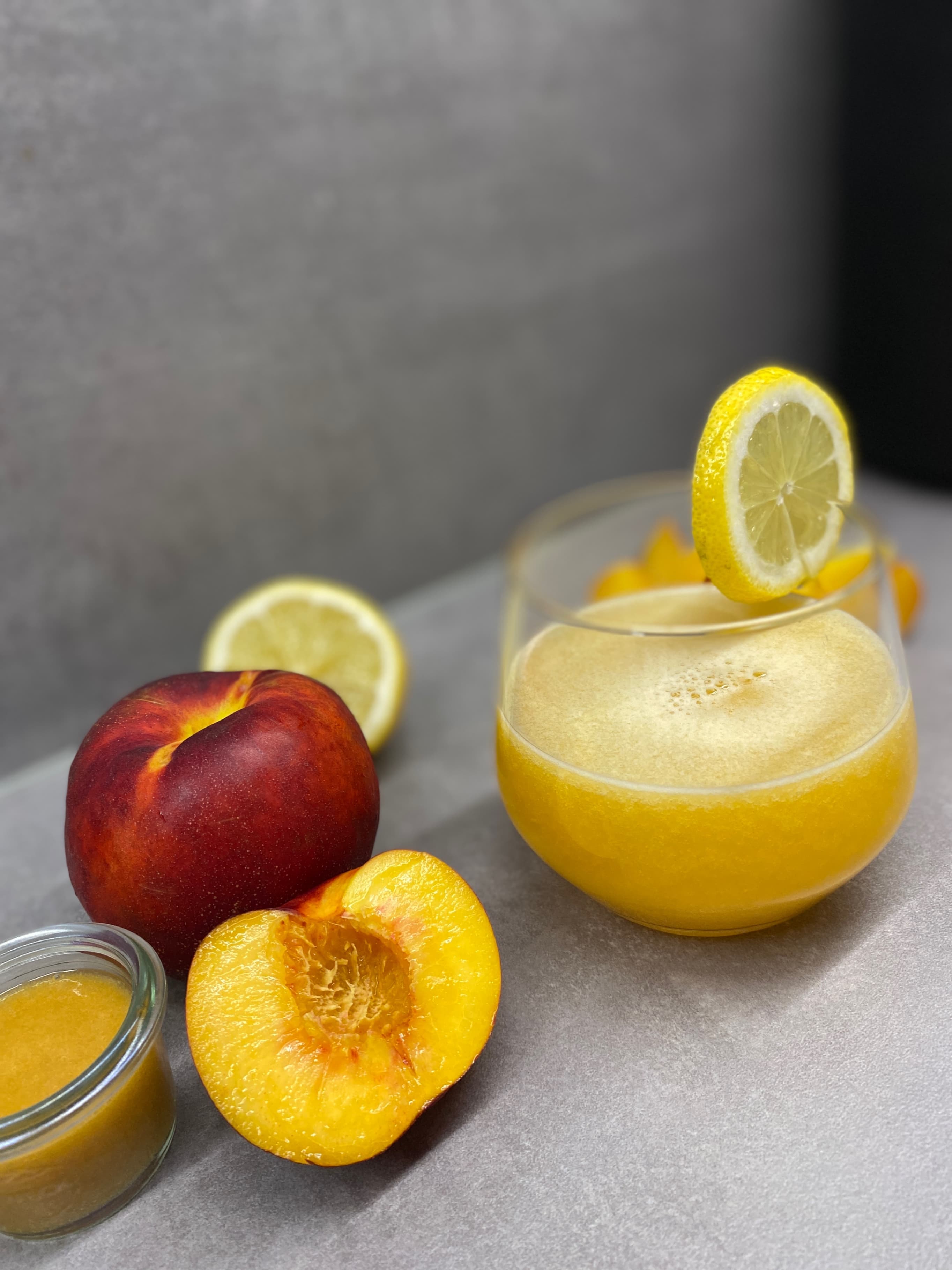 Sparkling Nectarine Lemonade Rocely Recipe