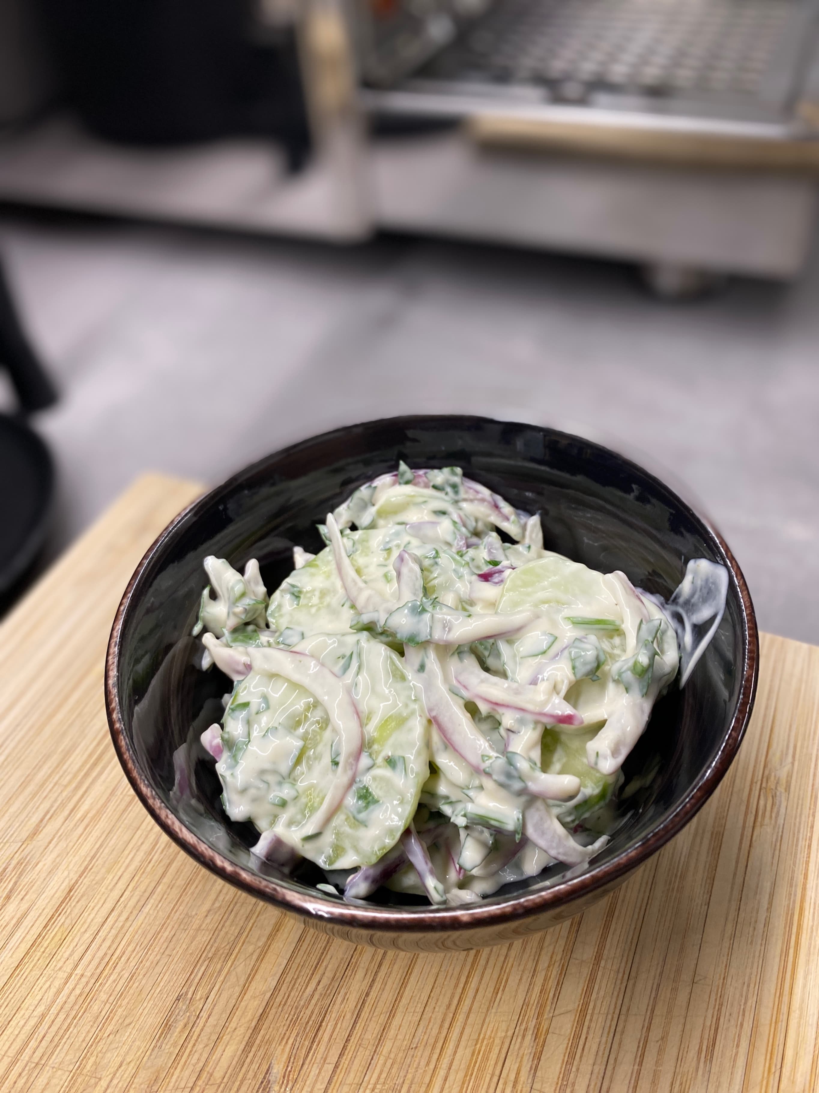 Tangy Skyr and Herb Cucumber Salad Rocely Recipe