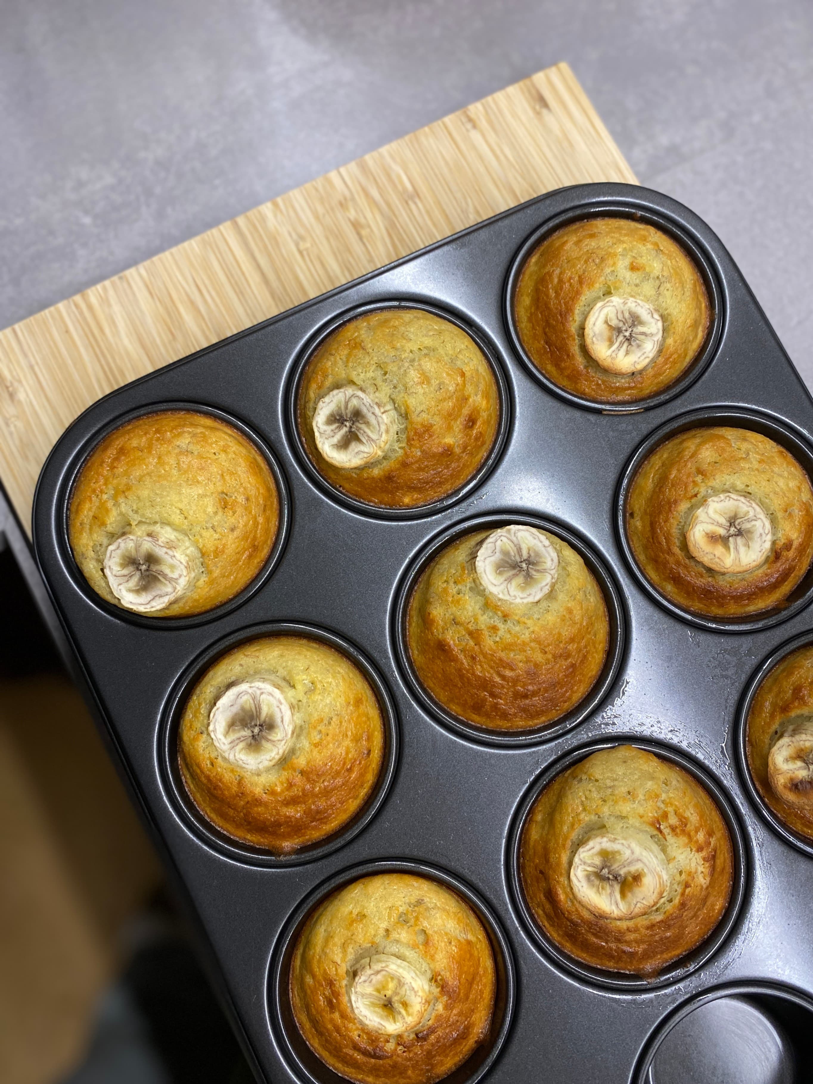 Banana Muffins Recipe Image