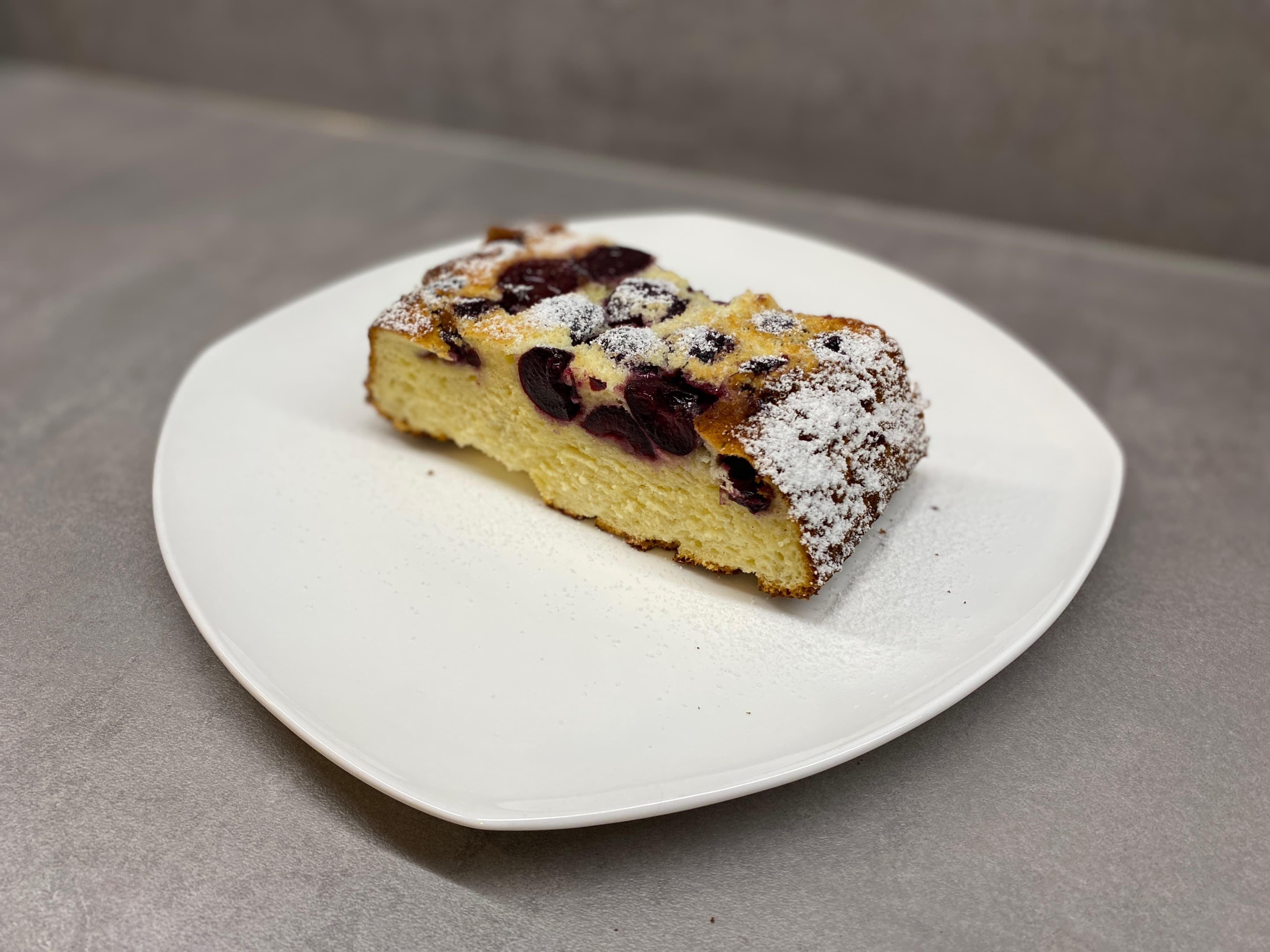 Fluffy Cherry Cake Recipe Image