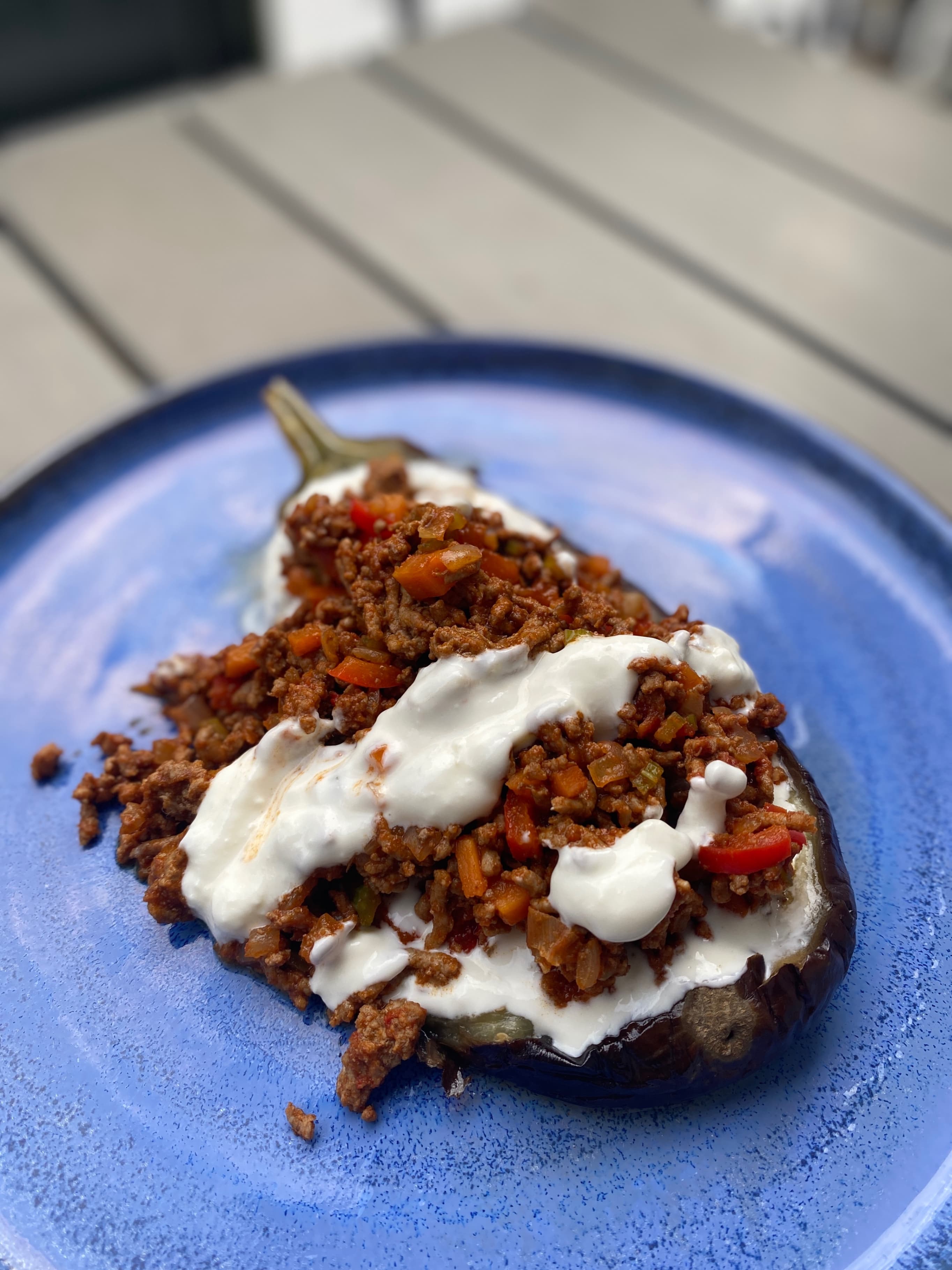 Filled Eggplant Rocely Recipe