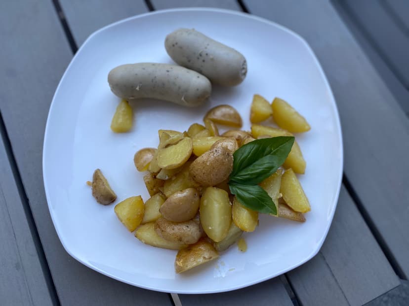 Authentic Bavarian Weisswurst with Potato Salad Rocely Recipe
