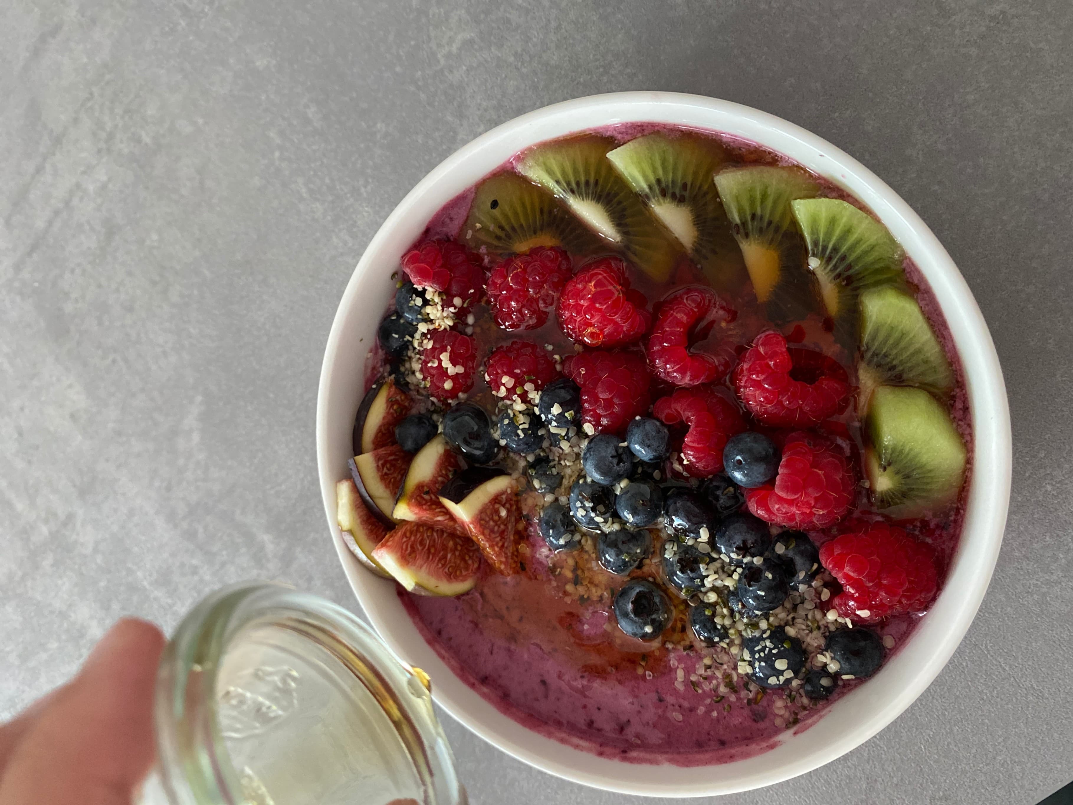 Fruits Smoothie Bowl Recipe Image