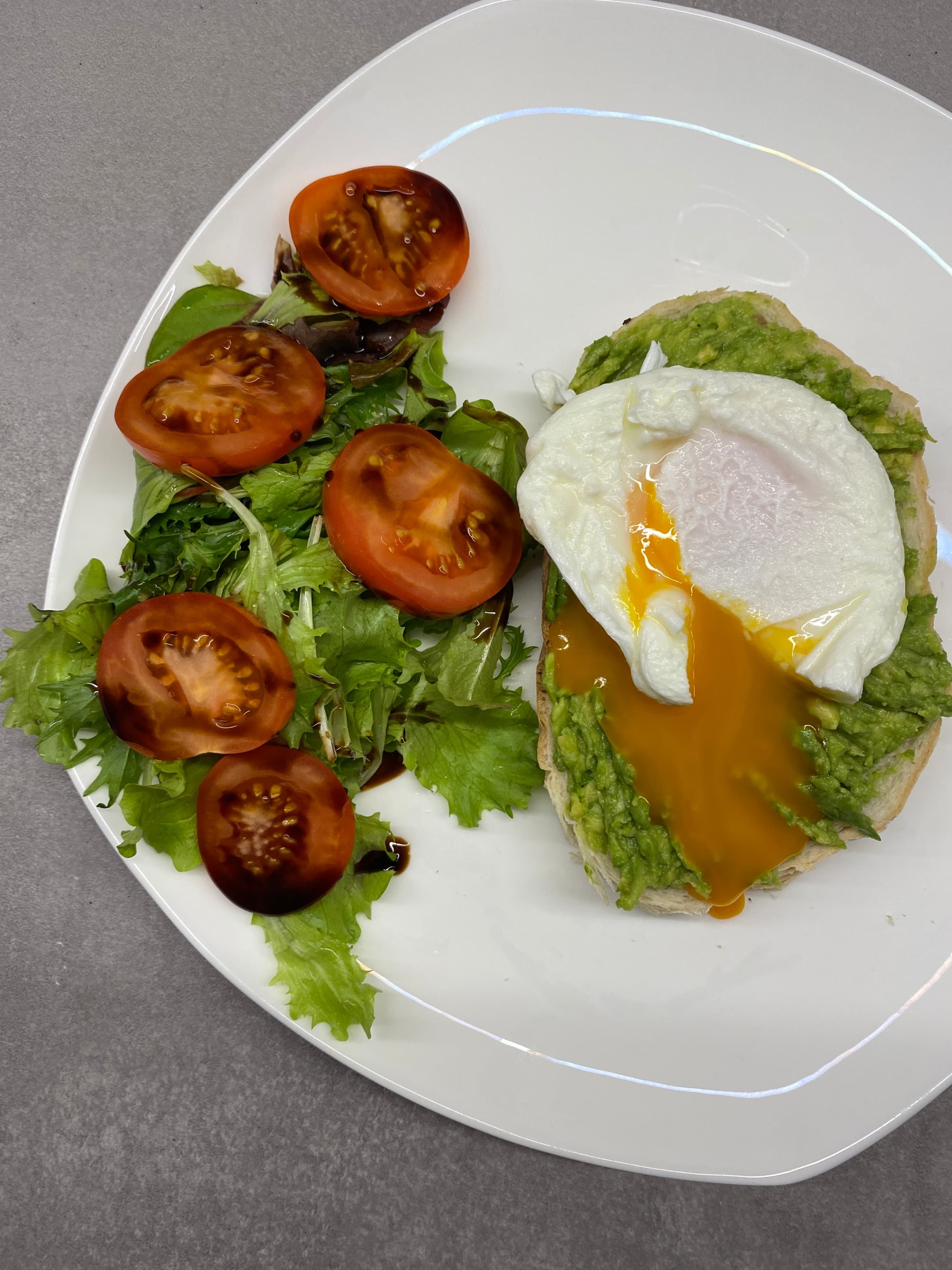 Avocado Toast with Poached Egg Recipe Image