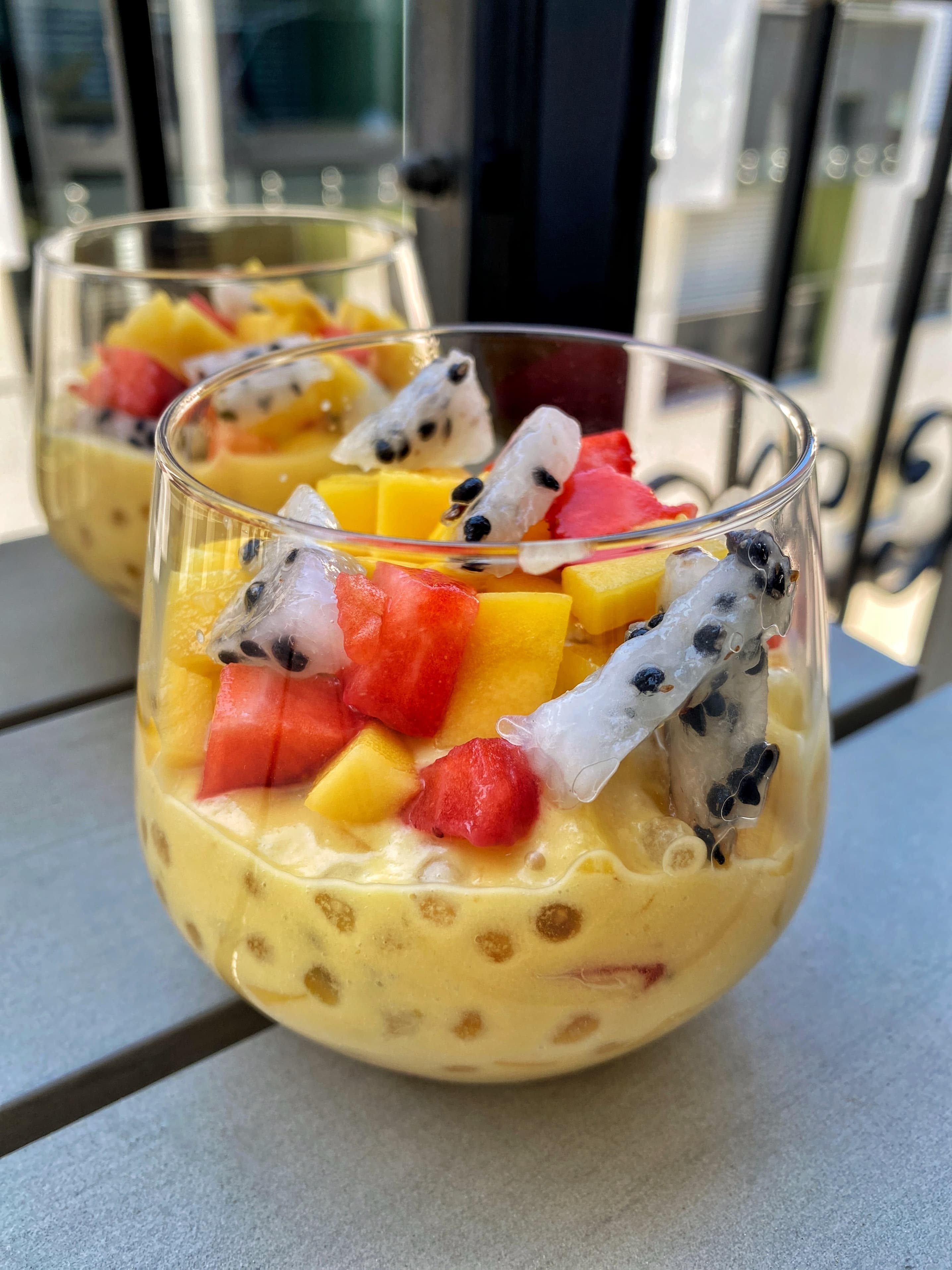 Mango Sago with Fresh Fruits Recipe Image