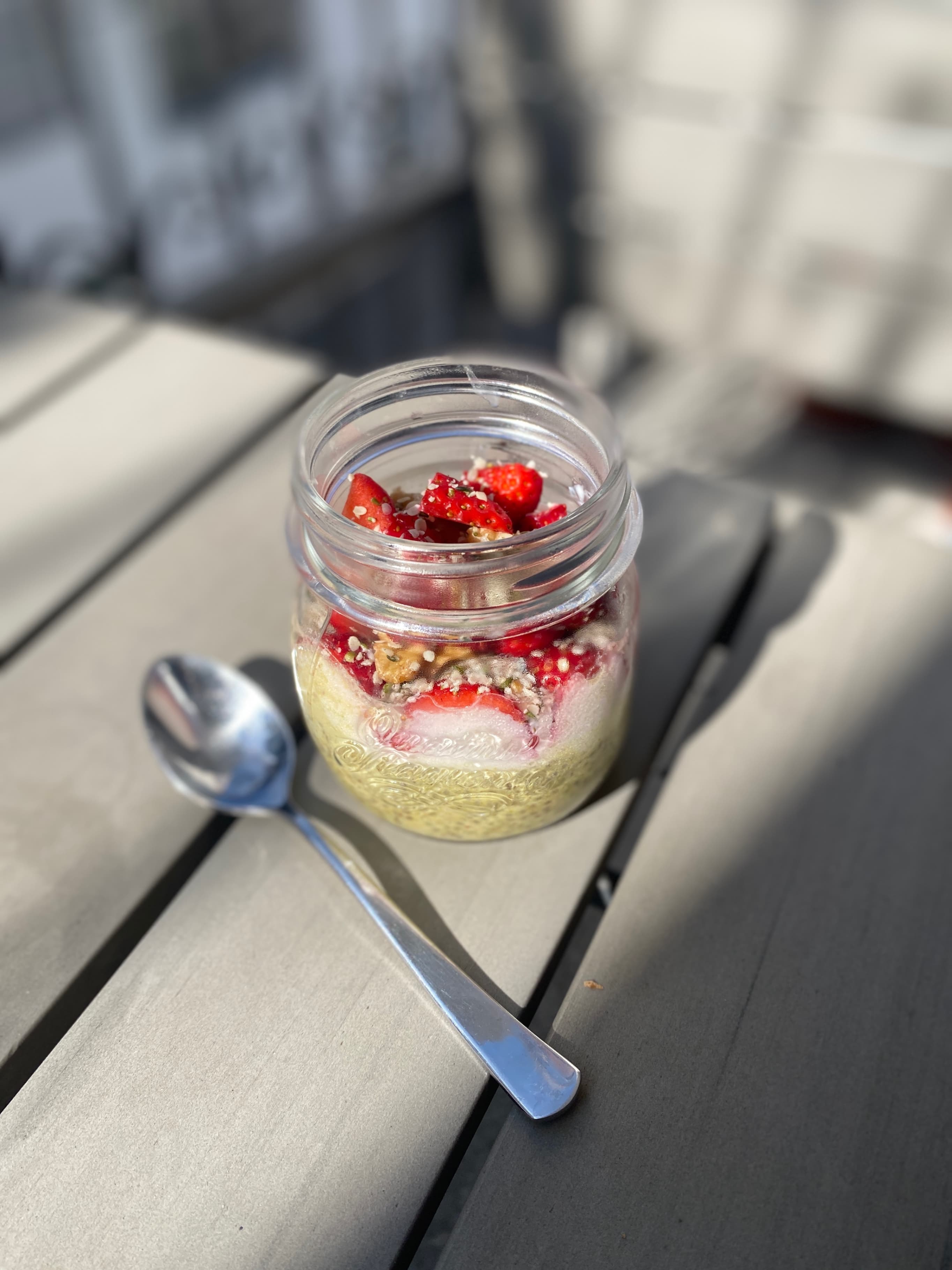 High-Protein Pistachio Chia Pudding Recipe Image