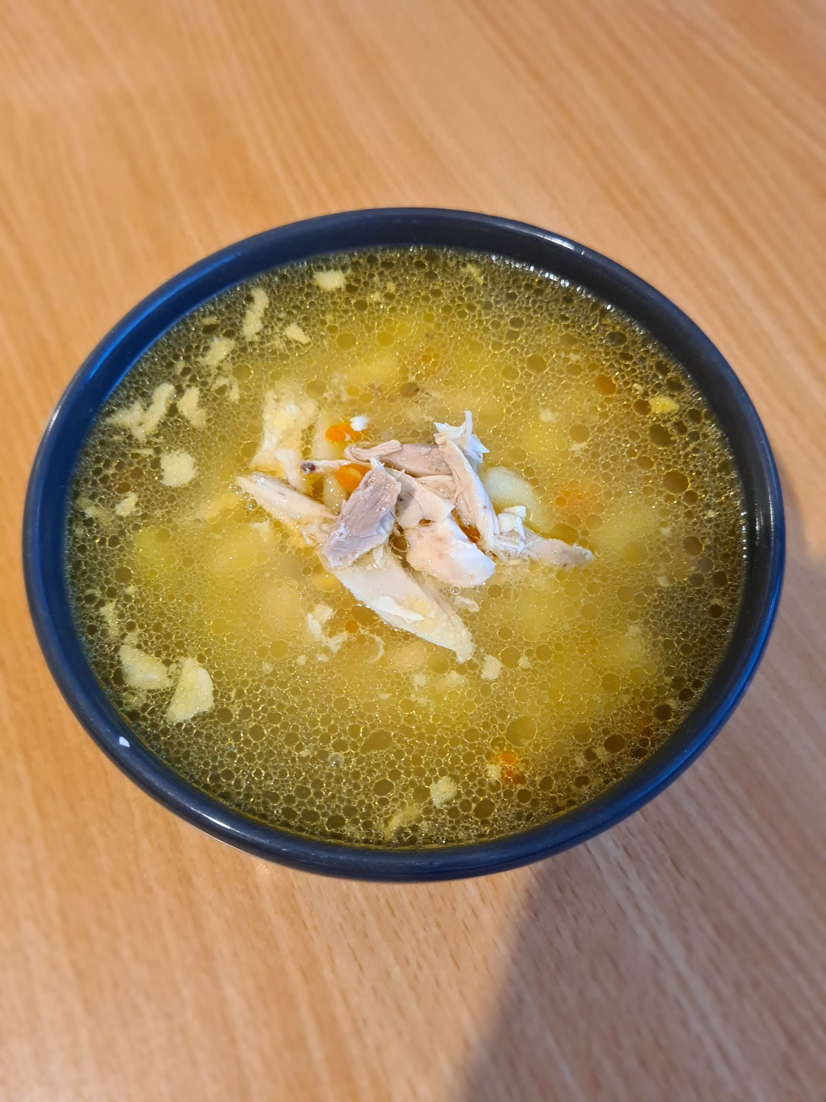 Chicken Soup with potatoes and carrots Recipe Image