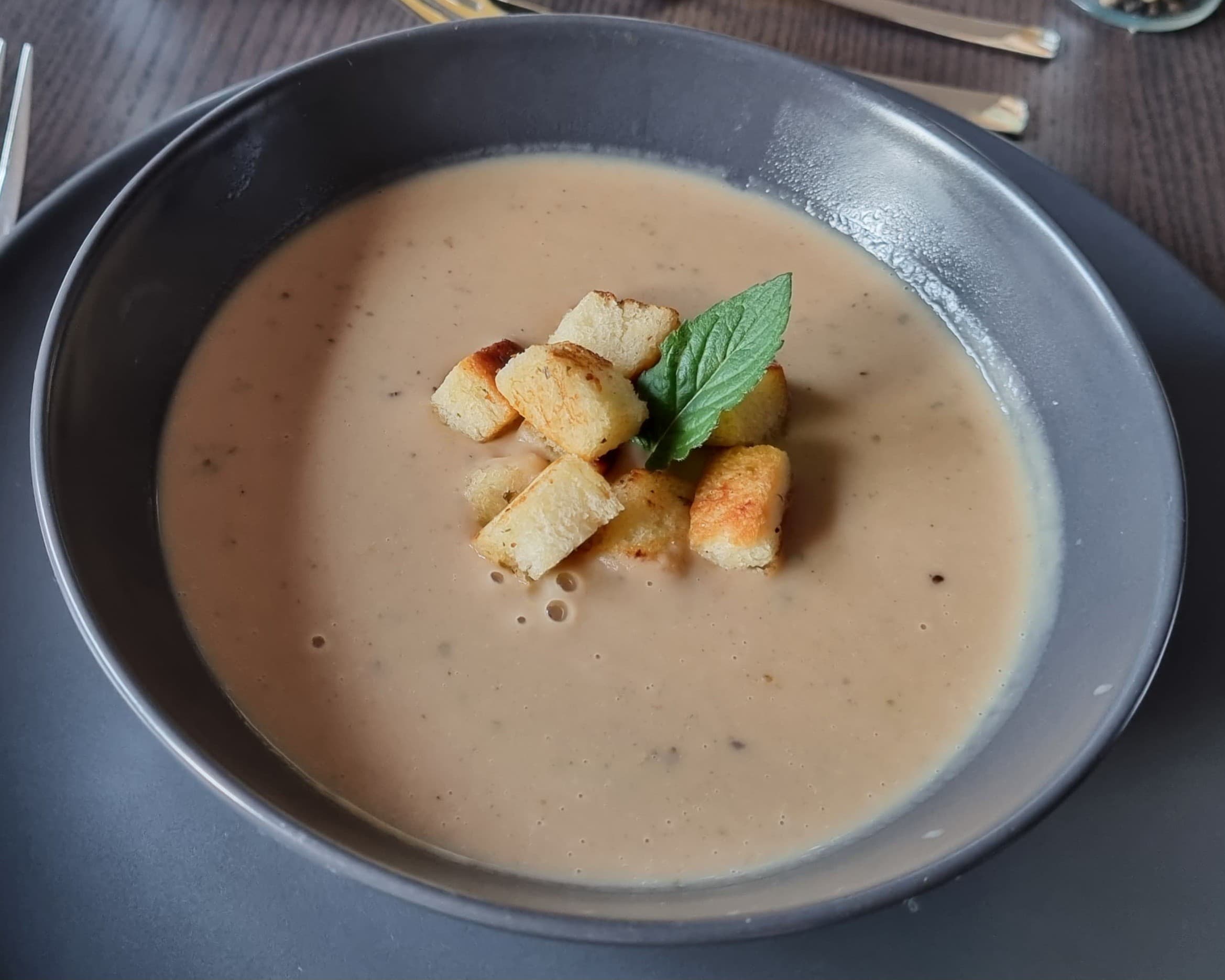 CHESTNUT CREAM SOUP Rocely Recipe