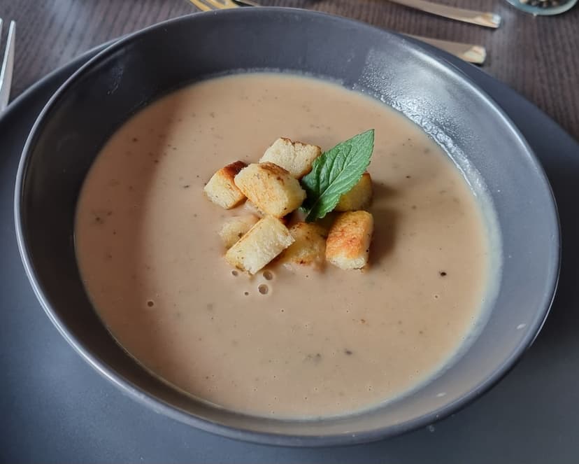 CHESTNUT CREAM SOUP Rocely Recipe