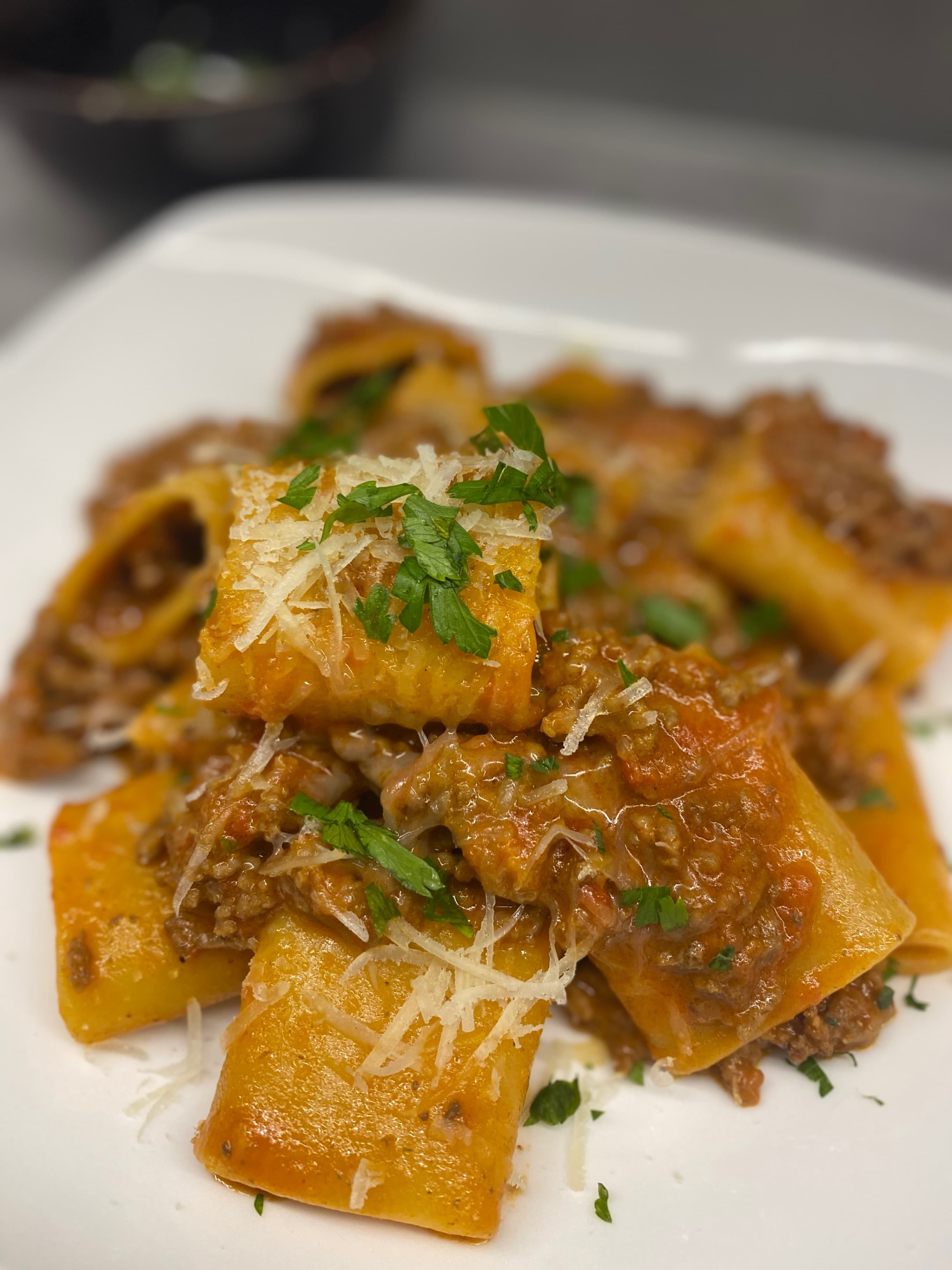 Beef Pasta with Creamy Tomato Sauce Rocely Recipe
