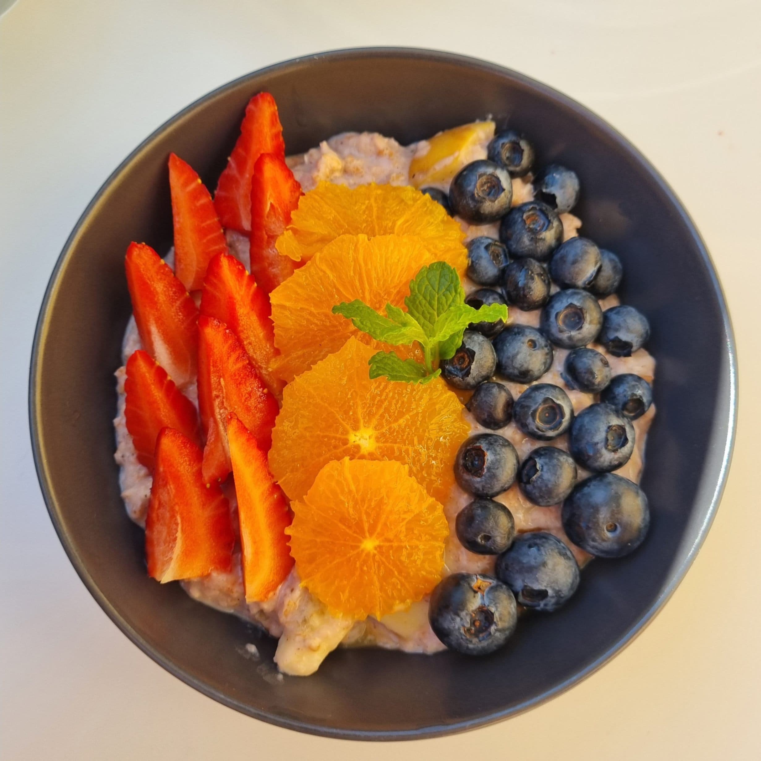 Receta de Rocely de Porridge Frutal de Fresa