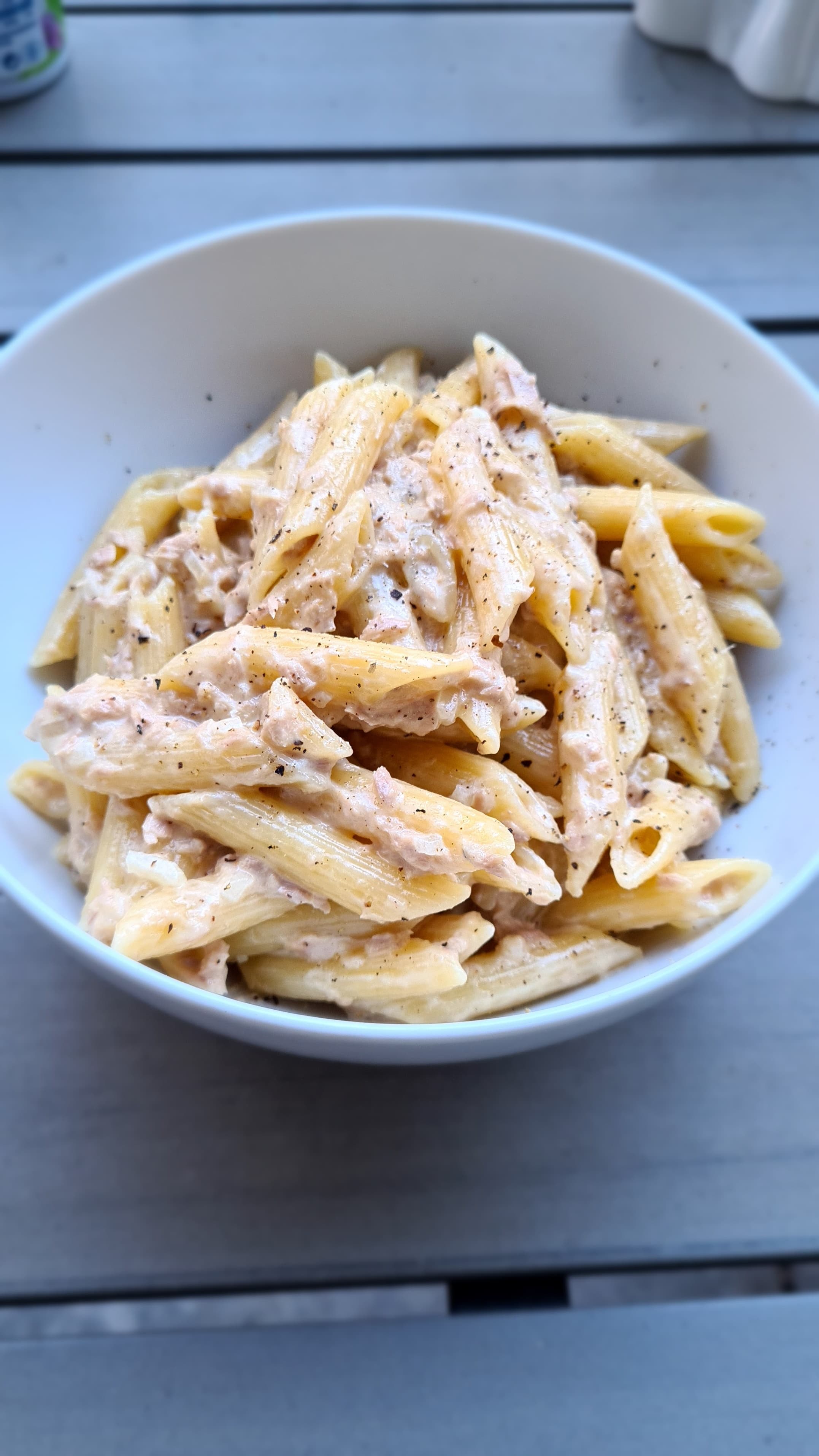 Tuna Onion Pasta Recipe Image