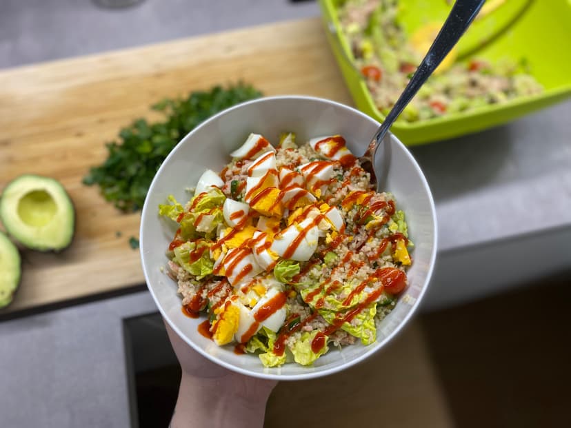 Tuna &amp; Couscous Power Bowl Rocely Recipe