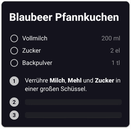 german recipe illustration