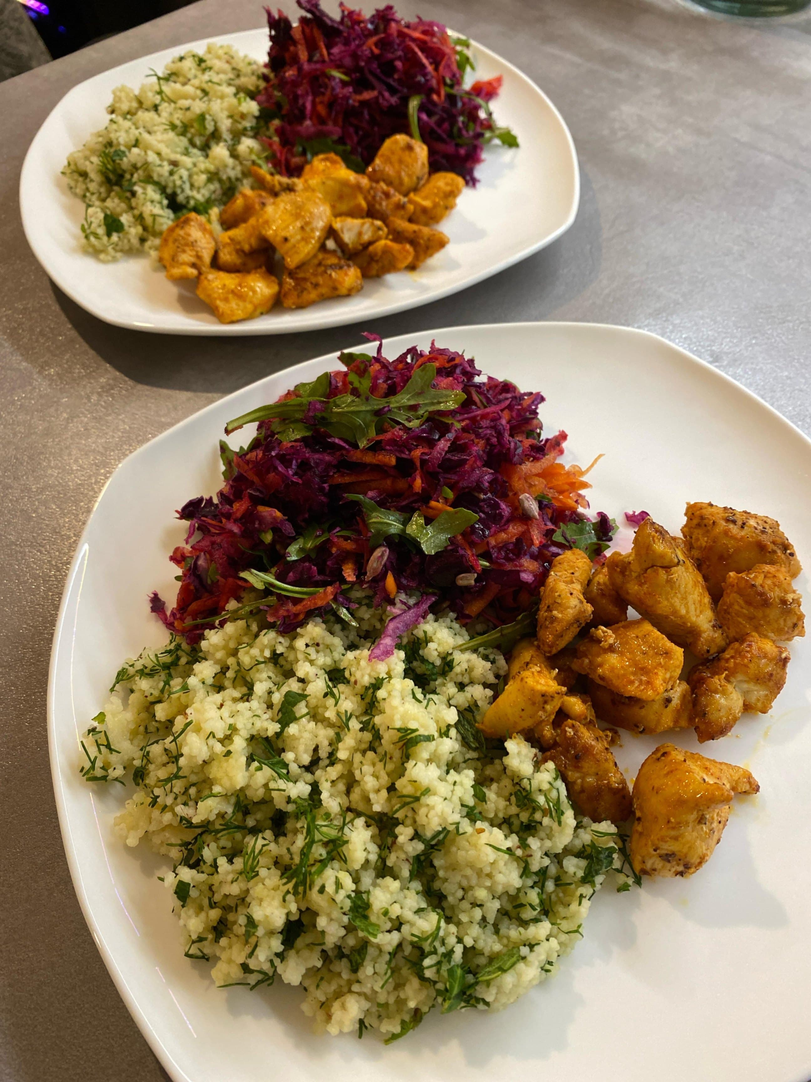 Sumac Chicken with Herb Couscous Recipe Image