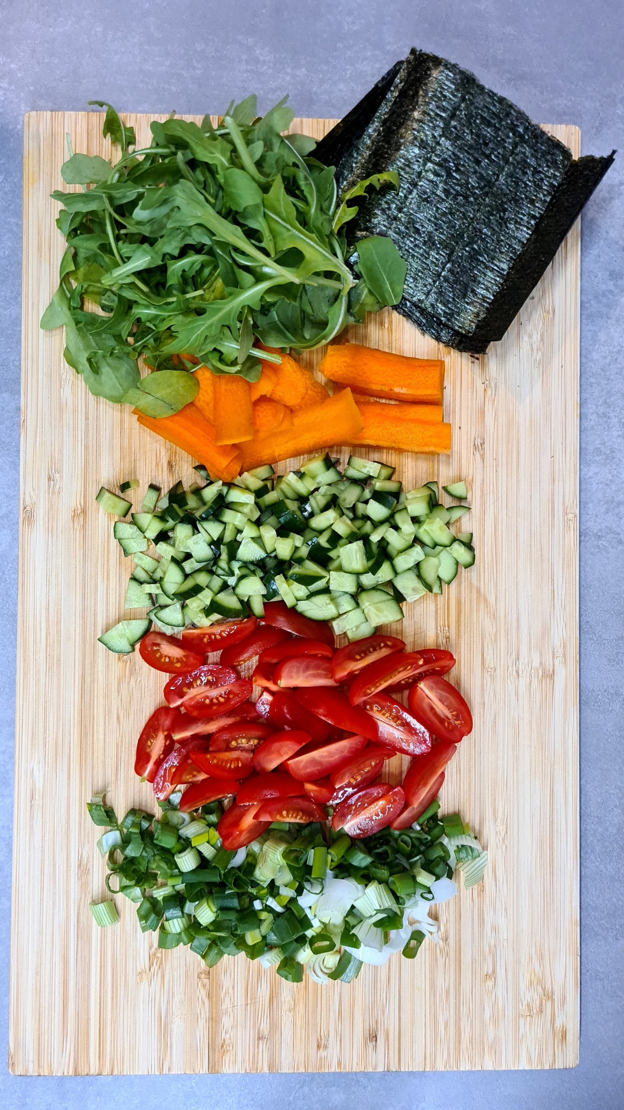 Shrimp & Wakame Sushi Bowl Recipe Image