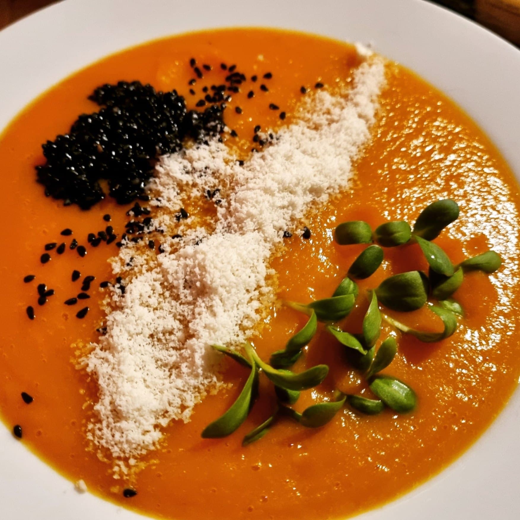 Creamy Pumpkin Soup Rocely Recipe