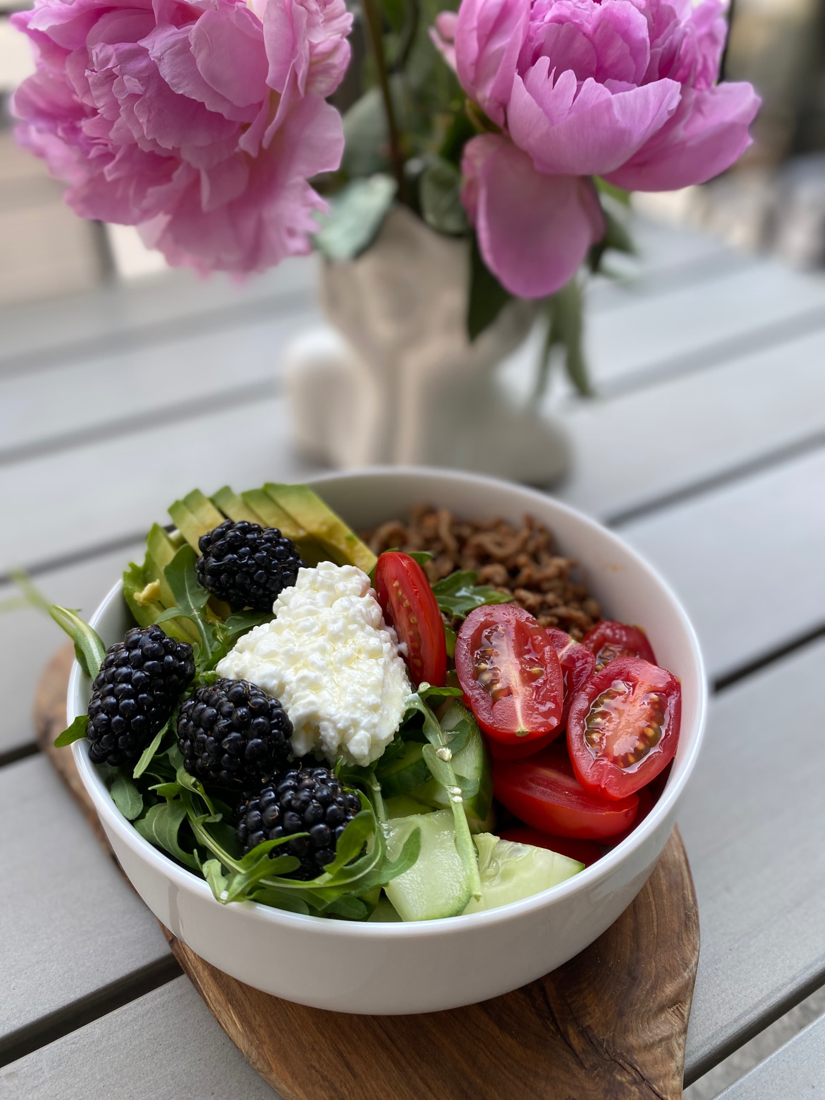 Hot Honey Ground Beef Bowl Recipe Image